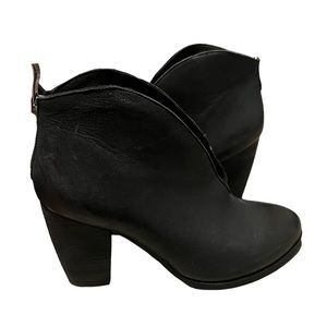 Antelope black booties size 38 eu 8 us